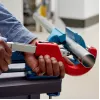 Pipecutter Knipex 90 31 03 BK tinkamas žalvariui variui plienui