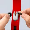 Pipecutter Knipex 90 31 03 BK tinkamas žalvariui variui plienui