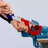 Pipecutter Knipex 90 31 03 BK tinkamas žalvariui variui plienui