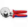 Vamzdžių žirklės Knipex 90 25 25 aliuminio juodos mėlynos raudonos 210 mm