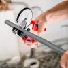 Vamzdžių žirklės Knipex 90 25 25 aliuminio juodos mėlynos raudonos 210 mm