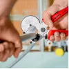 Vamzdžių žirklės Knipex 90 25 25 aliuminio juodos mėlynos raudonos 210 mm
