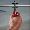 Vamzdžių žirklės Knipex 90 25 25 aliuminio juodos mėlynos raudonos 210 mm