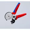 Vamzdžių žirklės Knipex 90 25 25 aliuminio juodos mėlynos raudonos 210 mm