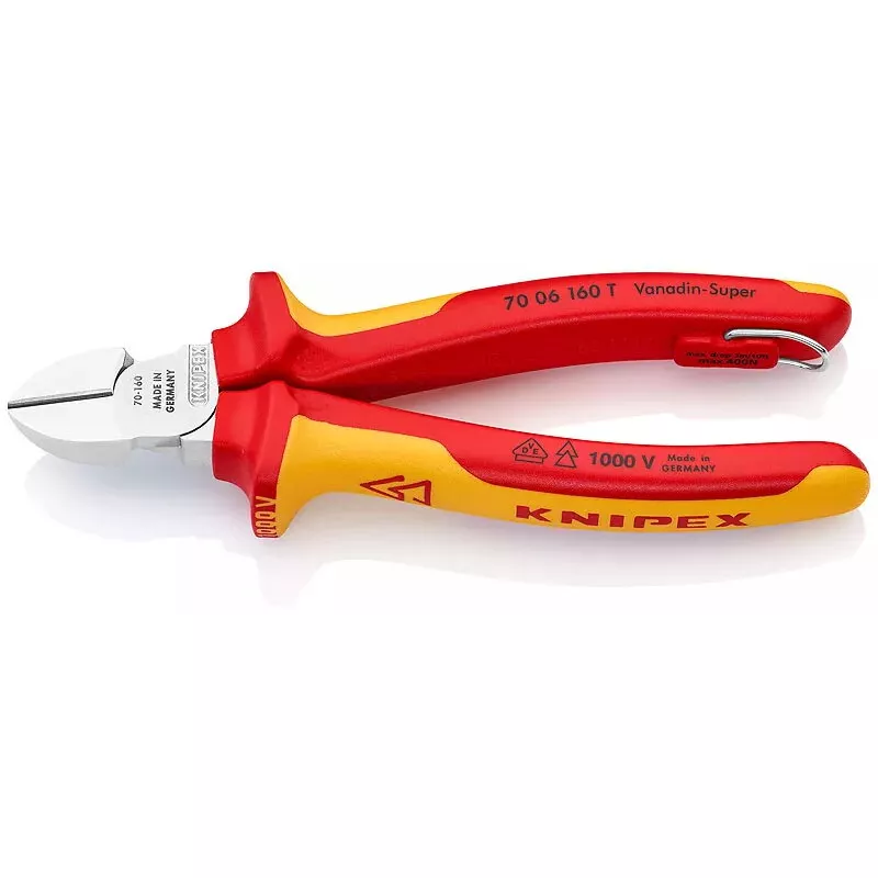 Įstrižainio pjovimo replės Knipex 70 06 160 T