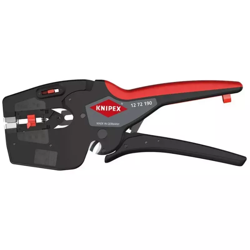 Knipex 12 72 190 replės Plieninė Plastikinė Rankena Juoda Raudona 190mm