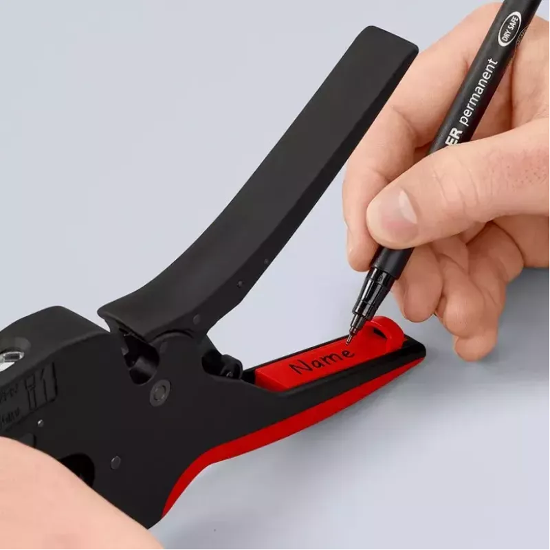 Knipex 12 72 190 replės Plieninė Plastikinė Rankena Juoda Raudona 190mm