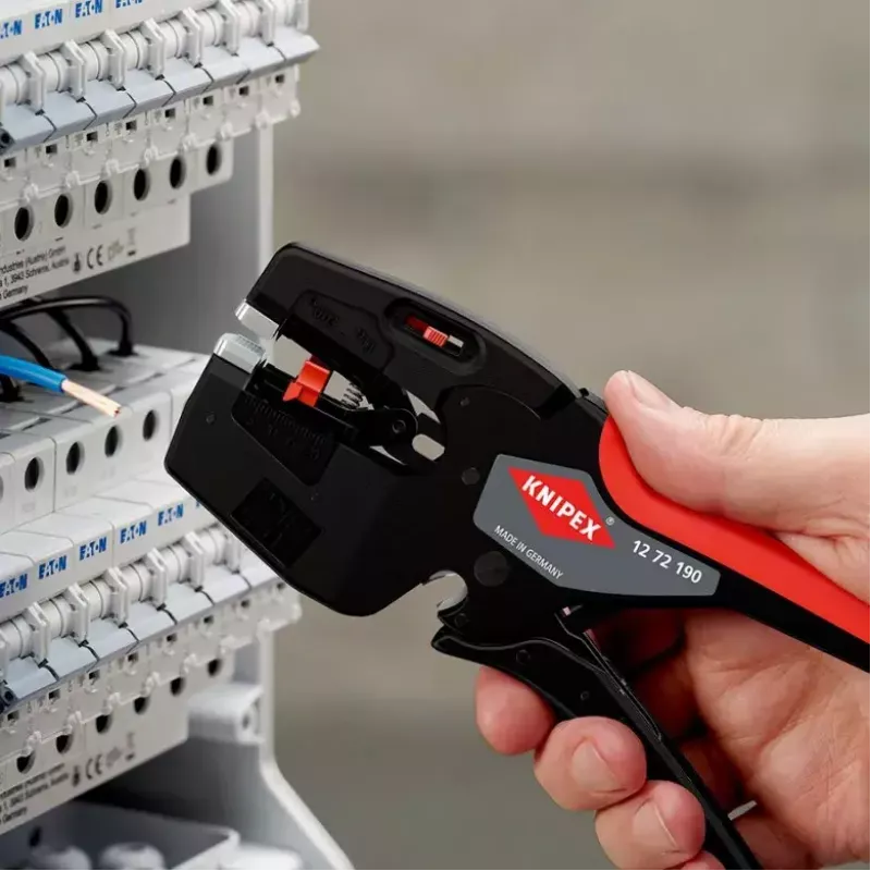 Knipex 12 72 190 replės Plieninė Plastikinė Rankena Juoda Raudona 190mm
