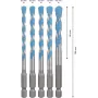 Bosch Expert HEX-9 mūro grąžtas 5 vnt.