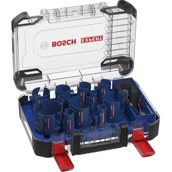 Skylių pjūklų rinkinys Bosch 2 608 900 489 15 vnt. plytoms, MDF, minkštajai medienai