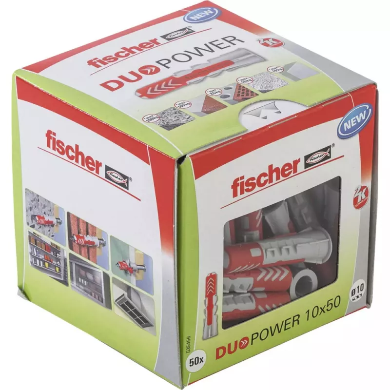 Išplėtimo inkaras Fischer DUOPOWER 10 x 50 LD