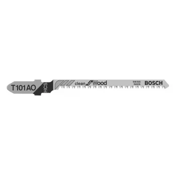 Bosch T 101 AO siaurapjūklio geležtė, anglinis plienas (HCS), 3 vnt.