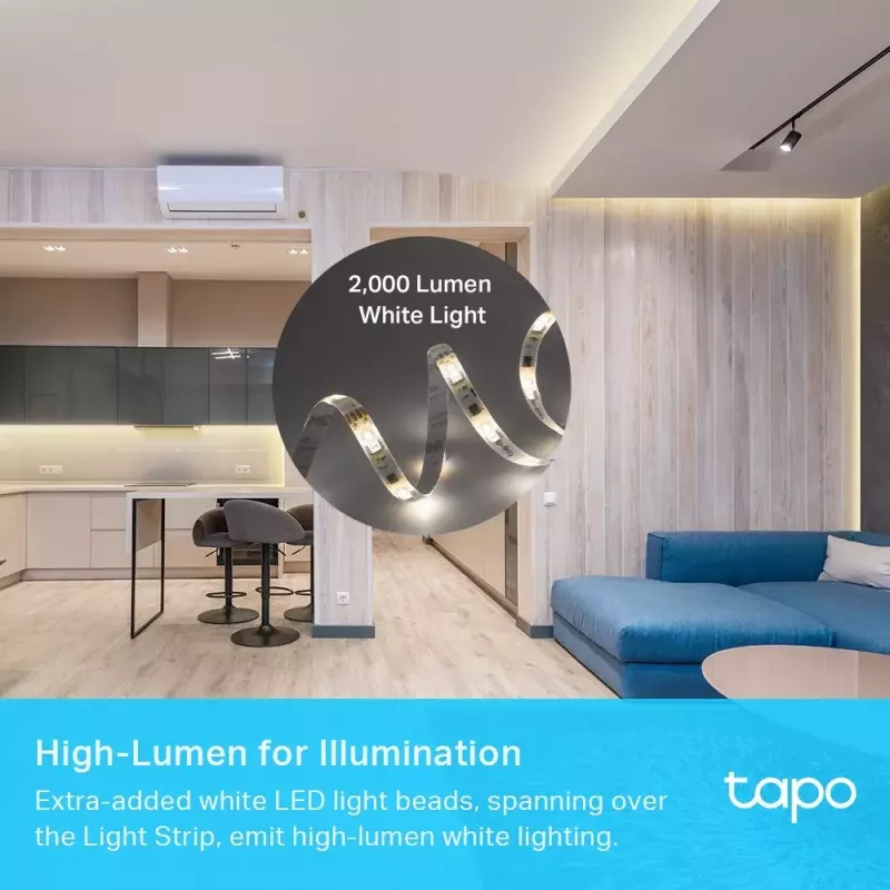 Universali juostinė lemputė TP-Link Tapo Smart Wi-Fi Light Strip