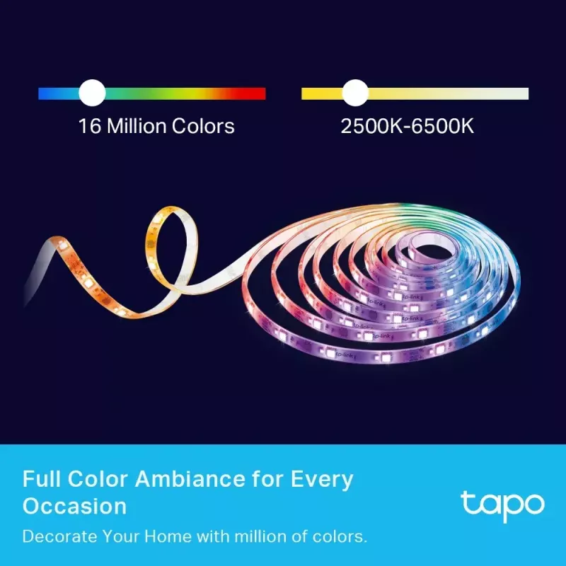 Universali juostinė lemputė TP-Link Tapo Smart Wi-Fi Light Strip