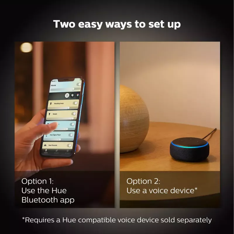 Išmanioji lemputė Philips Hue White ambience Candle E14, 5,2 W, Bluetooth/Zigbee, 39×39×117 mm