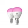 Philips Hue White and colour ambience Lustre – E14 išmanioji lemputė – (2 vnt. pakuotė)