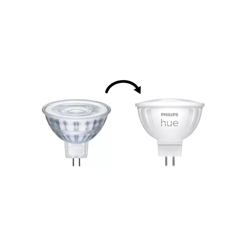 Išmanusis apšvietimo taškas Philips Hue White and colour ambience MR16, GU53, 6,3 W, Bluetooth/Zigbee