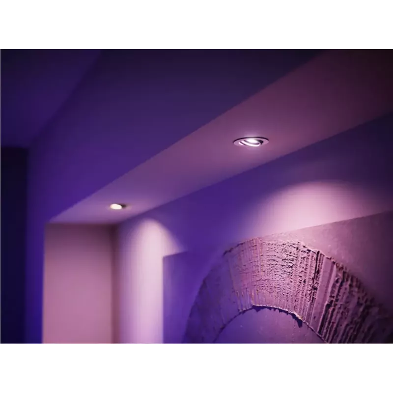 Išmanusis apšvietimo taškas Philips Hue White and colour ambience MR16, GU53, 6,3 W, Bluetooth/Zigbee