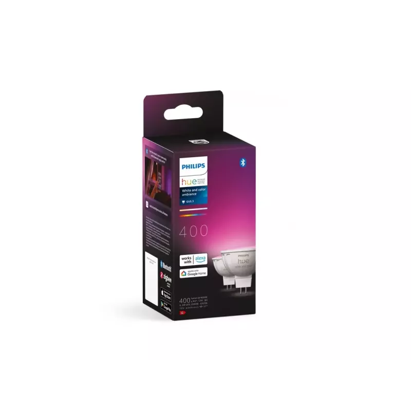 Išmanusis prožektorius Philips Hue White and colour ambience MR16, GU53, 6,3 W, Bluetooth/Zigbee