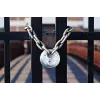 Discus pakabinama spyna ABUS 25/70 kd raktinė spyna 5 raktai 7cm