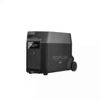 Baterija 3600Wh, skirta EcoFlow DELTA Pro — 39 kg, 635×285×416 mm, juoda