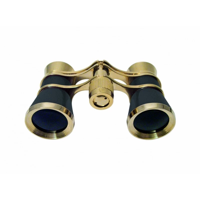 Braun 3 x 25 Opera binoklis BK-7 juoda, auksinė