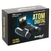 Binokliai Levenhuk Atom DB20 su 20× padidinimu ir integruota 2 MP kamera, LCD ekranu