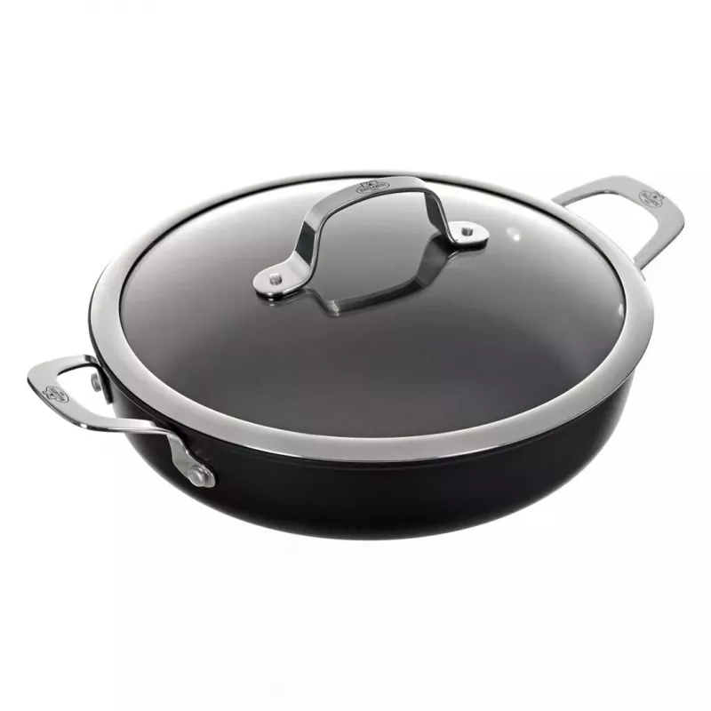 Patiekimo keptuvė Ballarini ALBA 28 cm nelimpanti aliuminio