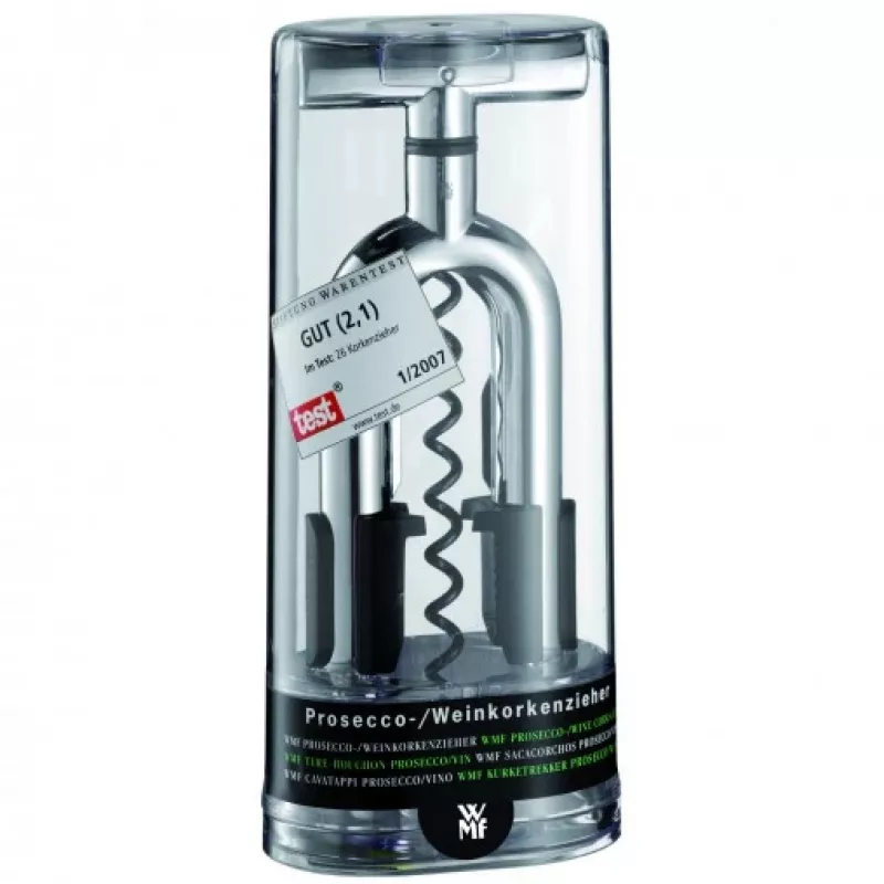 WMF 0658257920 savaime išsitraukiantis kamščiatraukis, chromuotas