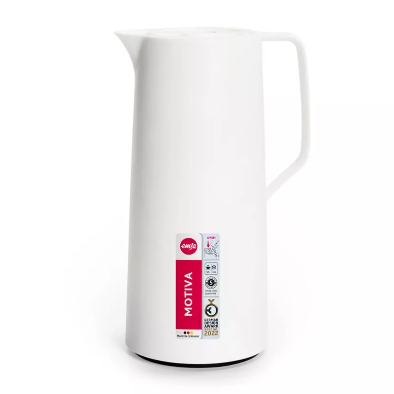 EMSA Motiva vieno arbatpinigio arbatinukas 1000 ml baltas
