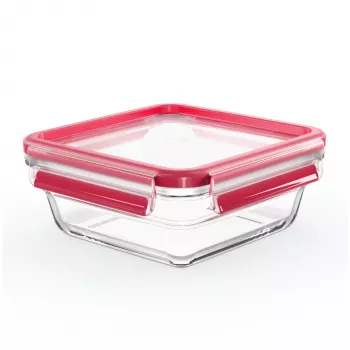 EMSA CLIP & CLOSE N10414 Square Box 0.8 L Skaidrus 1 vnt.