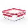 EMSA CLIP & CLOSE N10414 Square Box 0.8 L Skaidrus 1 vnt.