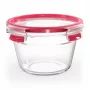 EMSA CLIP & CLOSE N10404 apvali dėžutė 0,9 L permatoma 1 vnt.