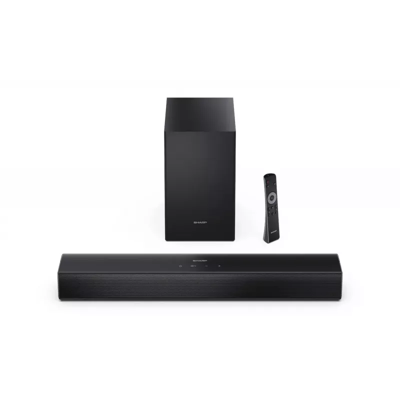 Garso juosta Sharp HT-SBW121 2.1 kanalų 160W su belaidžiu žemų dažnių garsiakalbiu