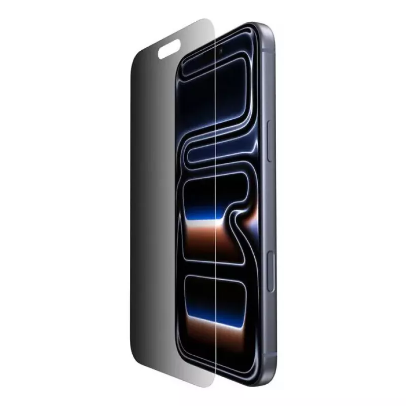 Ekrano apsauga Belkin ScreenForce InvisiGlass, skirta iPhone 17 Pro Max, antibakterinė, apsauganti nuo kritimo
