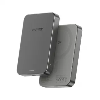 Išorinė baterija PanzerGlass empower by empower Bank 10000mAh Titanium