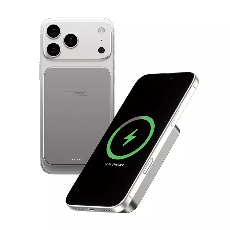 Išorinė baterija PanzerGlass empower by empower Bank 10000mAh Titanium