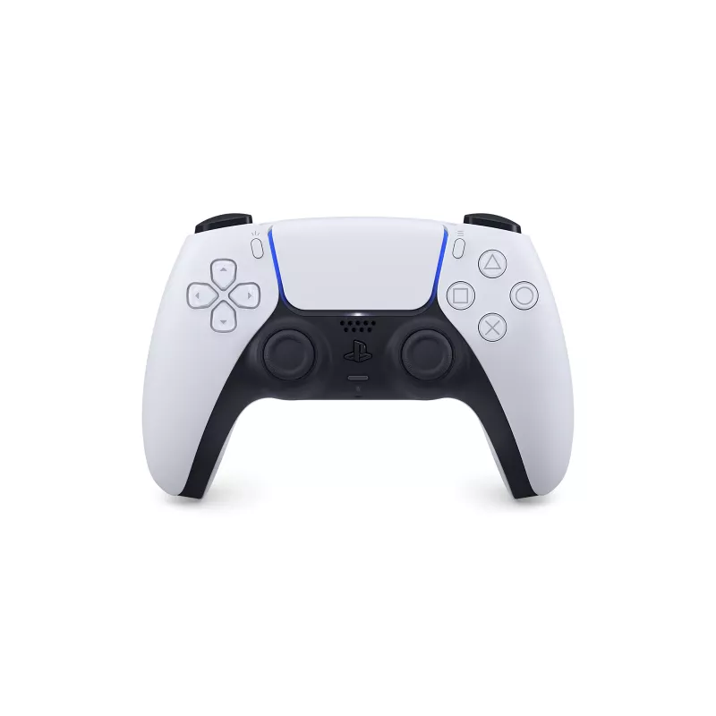 Gamepad Sony DualSense V2 Juoda White — Wired & Wireless Bluetooth/USB, skirtas PS5, PC, Mac, iOS, Android, 0,28 kg