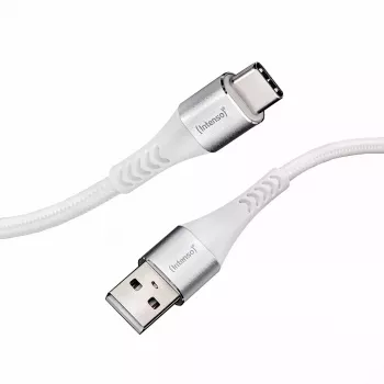 USB laidas Intenso kabelis USB-A TO USB-C 1,5M 0,48 Gbit/s Baltas