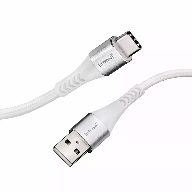 USB laidas Intenso kabelis USB-A TO USB-C 1,5M 0,48 Gbit/s Baltas