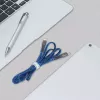 USB laidas Rivacase PS6105 BL12 USB 2.0 1.2m USB C mėlynas