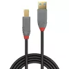 Lindy 1m USB 3.2 Type A to B laidas, 5Gbps, Anthra Line