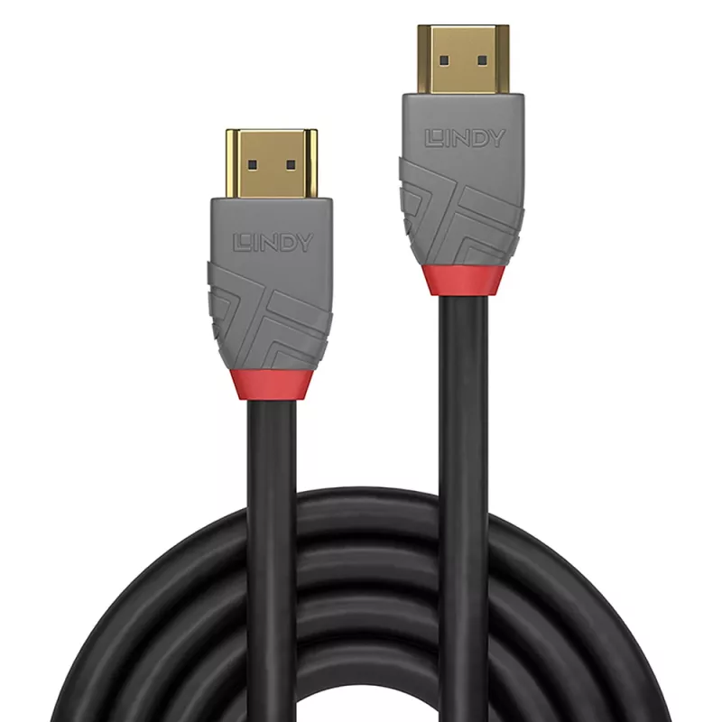 “Lindy” 0,3 m didelės spartos HDMI laidas, Anthra Line