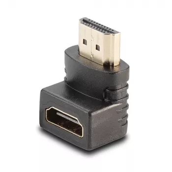 Lindy HDMI lizdas į HDMI kištuką 90 laipsnių stačiojo kampo adapteris – žemyn