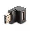 Lindy HDMI lizdas į HDMI kištuką 90 laipsnių stačiojo kampo adapteris – žemyn