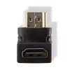 Lindy HDMI lizdas į HDMI kištuką 90 laipsnių stačiojo kampo adapteris – žemyn