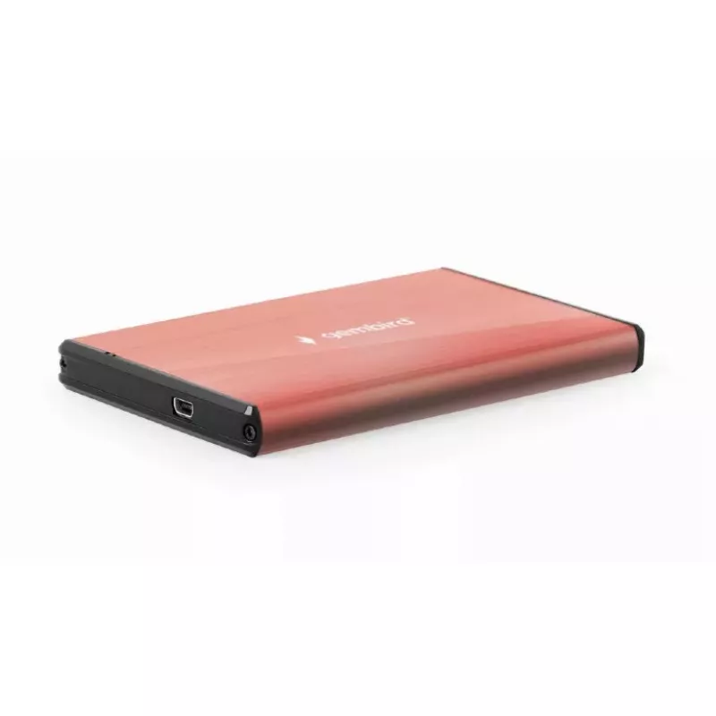 HDD dėklas Gembird EE2-U3S-3-P 2,5 colio SATA diskams, vienos vietos, 5 Gbit/s, rožinis