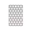 Pjaustymo lentelė RESTO 95401 stačiakampė plastikinė 138×200×8 mm pilka/balta