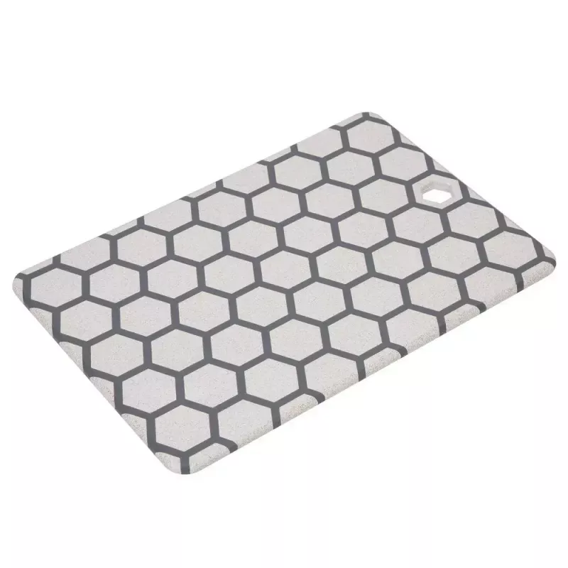 Pjaustymo lentelė RESTO 95401 stačiakampė plastikinė 138×200×8 mm pilka/balta