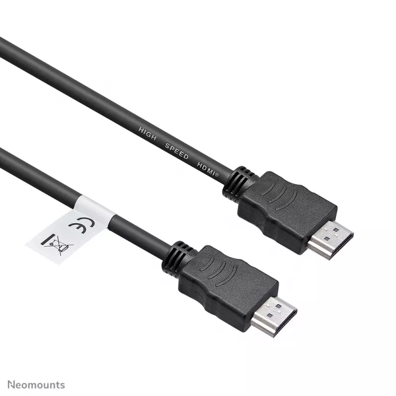Neomounts HDMI3MM HDMI kabelis - 1 metras, 1 m, HDMI A tipo (standartinis), HDMI A tipo (standartinis), 10,2 Gbit/s, juodas